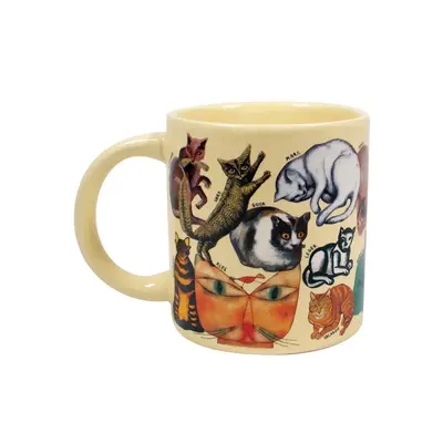 The Artistic Cat Mug - Cats of Classical Art