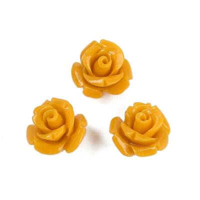 Synthetic Coral Carved Beads