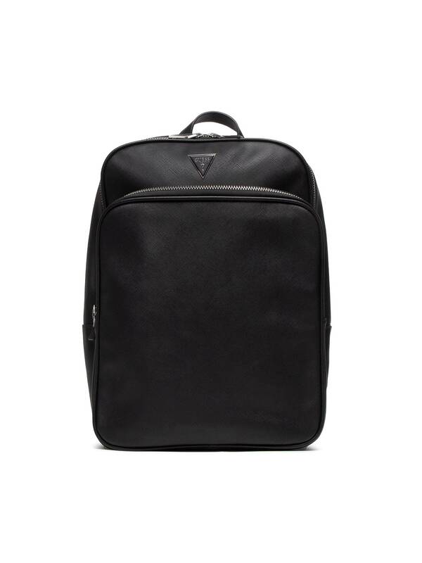 Guess, Backpack, Synthetic Leather, Fabric Backpack, Black, HMECRN, Men