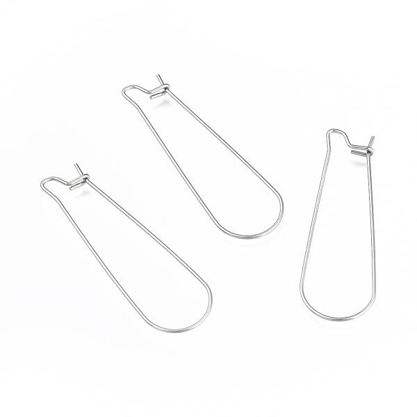 Tarnish Resistant 304 Stainless Steel Hoop Earring Finding