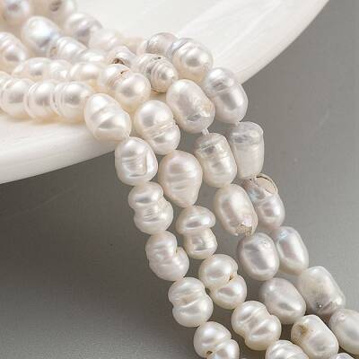 Natural Cultured Freshwater Pearl Beads Strands