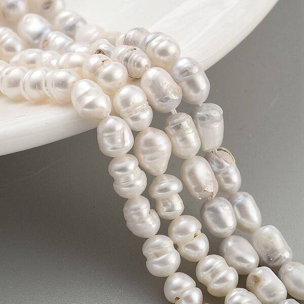 Natural Cultured Freshwater Pearl Beads Strands