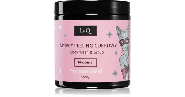 Laq Kitten Peony Body Scrub Cleanser 220 G