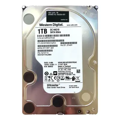 865256-001 HP 1TB 7200RPM SATA 6Gb/s 3.5-Inch Internal Hard Drive