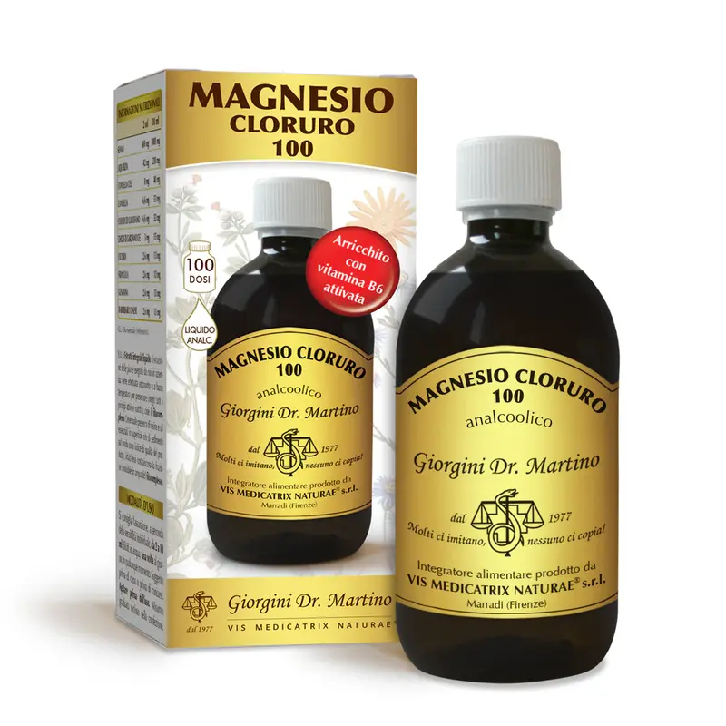 Dr Giorgini magnesium chloride 100 non-alcoholic liquid - 500 ml