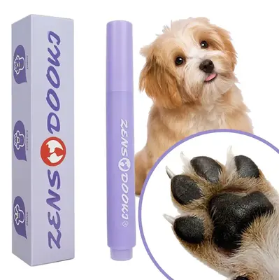 Pet Moisturizing Foot Pen - Nourishing Silicone Formula for Soft Paws, Universal for Dogs & Cats, Easy to Clean, Reduces Skin...