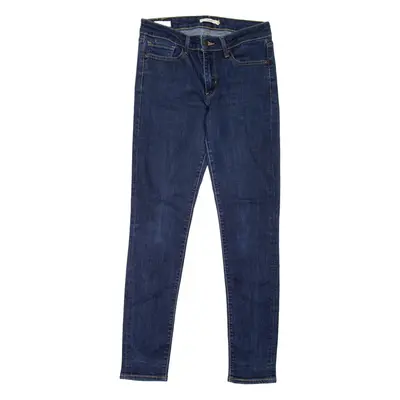 LEVI'S 711 BIG E Womens Jeans Blue Slim Skinny W27 L30