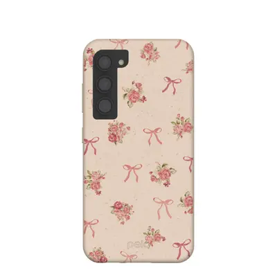 Seashell Roses and Bows Samsung Galaxy S23 Case