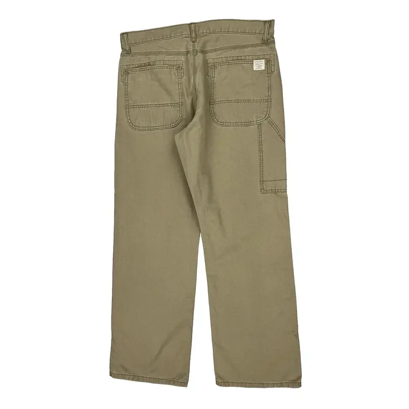 Old Navy Trousers - 36W 31L Beige Cotton | Size: 36″ waist
