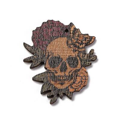 Single Face Printed Wood Pendants