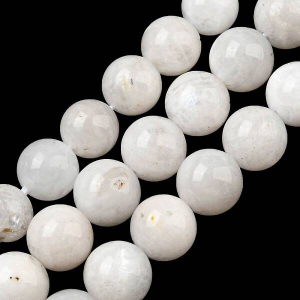 Natural Rainbow Moonstone Beads Strands