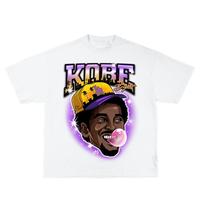 KB24 Inspired Vintage Graphic T-shirt Heavy Cotton Tee Basketball 90 s Styled Shirt Hiphop Vibes Y2K Aesthetic Throwback Clas...