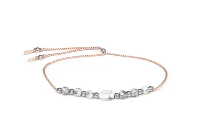 Agato Howlite Rope Beaded Bracelet HE15R3S-LP