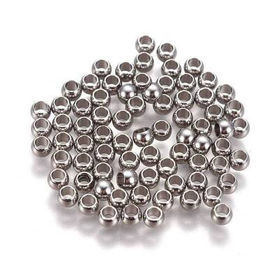 Tarnish Resistant 304 Stainless Steel Spacer Beads