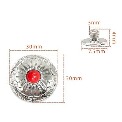 Alloy Decorative Buttons