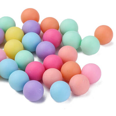 Opaque Acrylic Beads