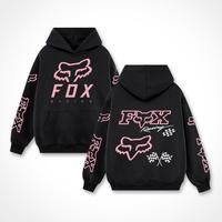Fox Racing Pink Hoodie & T-Shirt – Enthusiast Apparel for Supercross & Motocross Fans, Off-Road Dirt Bike Gear for Riders, ...