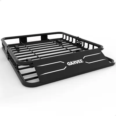 Garvee 49x 36x 5 Universal Roof Rack Carrier Basket, 200 LBS Capacity, Heavy Duty Rooftop Cargo Rack, for SUVs, Trucks, Ve...