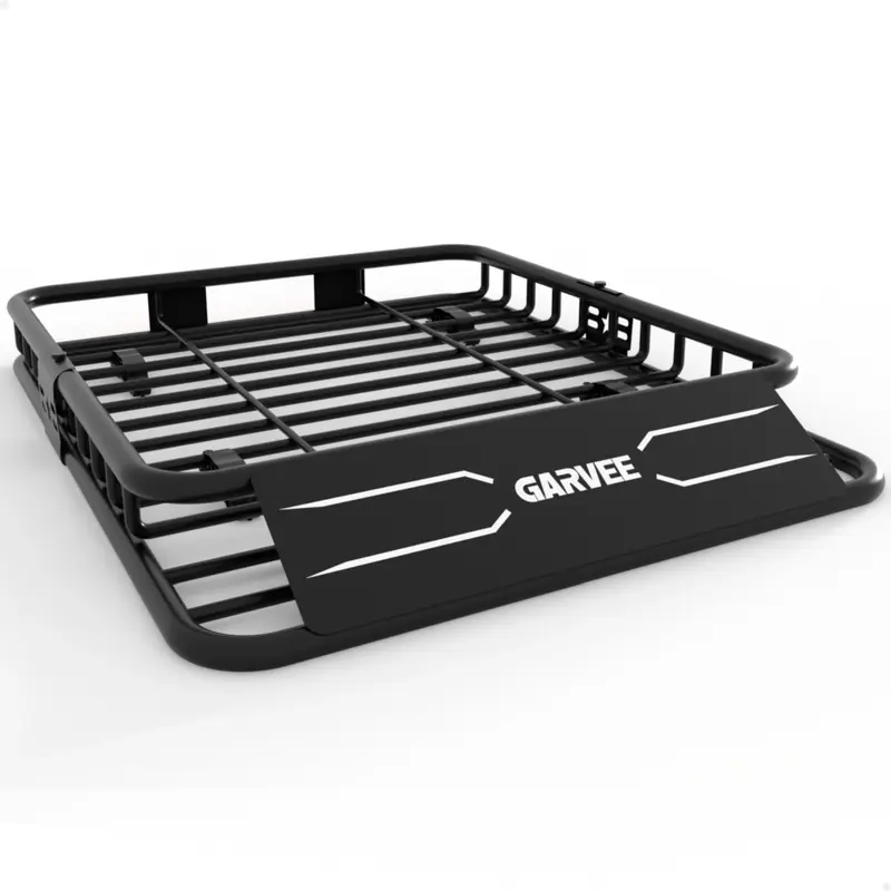 Garvee 49x 36x 5 Universal Roof Rack Carrier Basket, 200 LBS Capacity, Heavy Duty Rooftop Cargo Rack, for SUVs, Trucks, Ve...