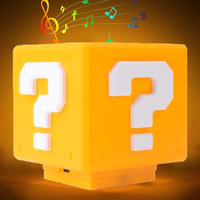 Super Bros Toys Night Light for Kids with Game Sound Effects Illusion Lamp Room Decor Merchandise As Gifts for Kids Fans