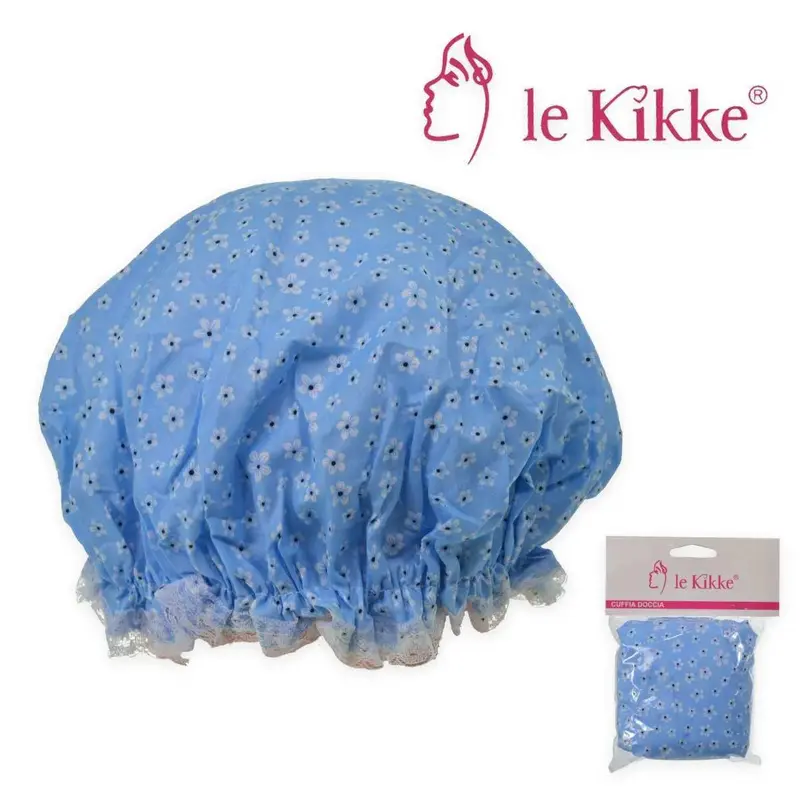 Le kikke floral shower cap