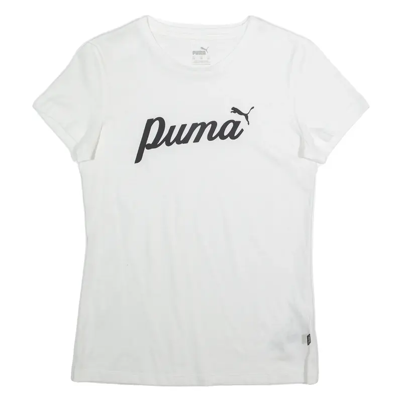 PUMA Womens T-Shirt White XS