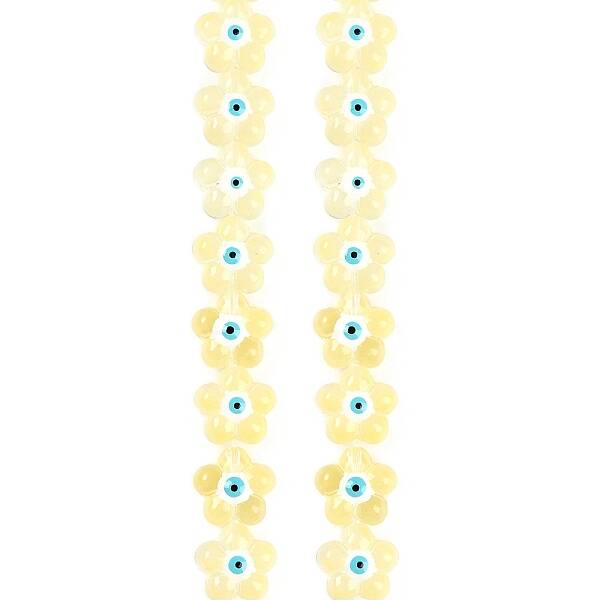 Transparent Glass Beads Strands