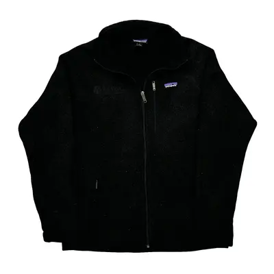 Patagonia Fleece Jacket - Large Black Polyester