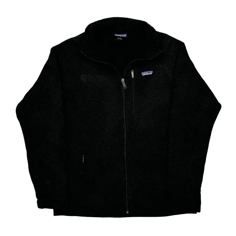 Patagonia Fleece Jacket - Large Black Polyester