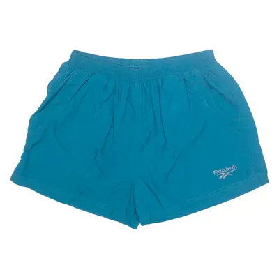 REEBOK Lined Mens Swimming Shorts Blue L W30