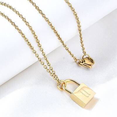 304 Stainless Steel Rolo Chain Pendant Necklaces