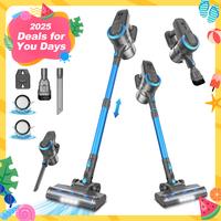 Cordless Vacuum Cleaner,Ultra-Lightweight Stick Cleaner with 2200mAh Battery, long-lasting battery life - Powerful Handheld v...