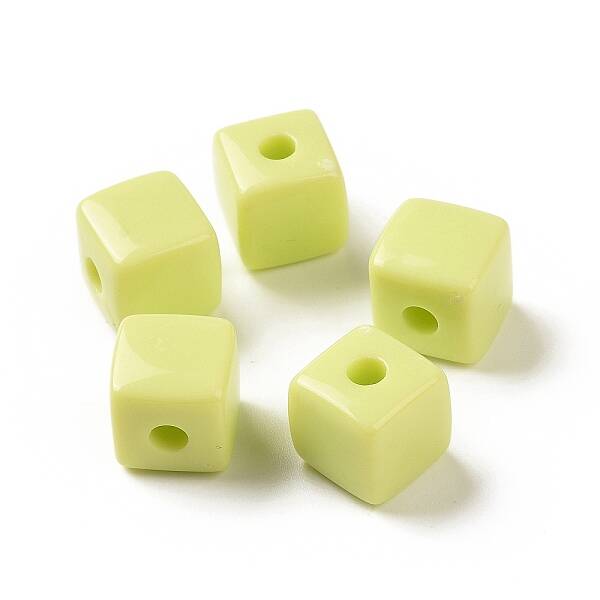 Opaque Acrylic Beads