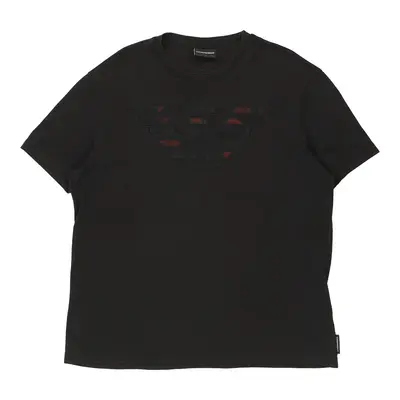 Emporio Armani T-Shirt - 2XL Black Polyester