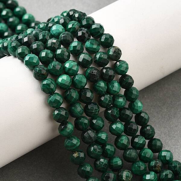 Natural Malachite Beads Strands