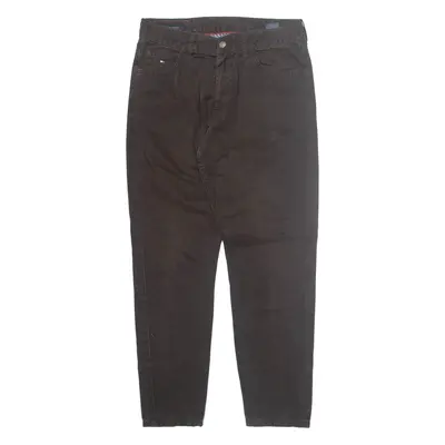 TOMMY HILFIGER Mens Trousers Brown Regular Tapered W34 L29