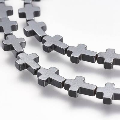 Non-magnetic Synthetic Hematite Beads Strands