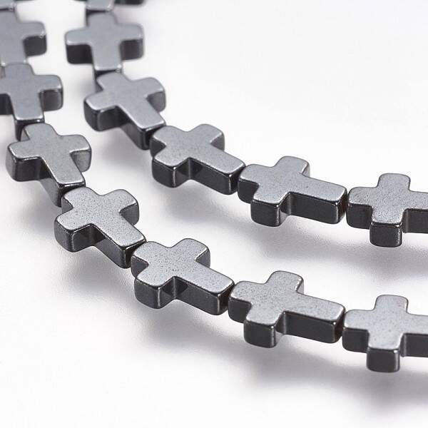 Non-magnetic Synthetic Hematite Beads Strands