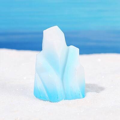 Resin Iceberg Ornaments
