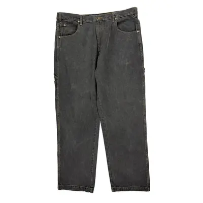 Hip Hop Phat Farm Cargo Carpenter Jeans - 40W 32L Grey Cotton