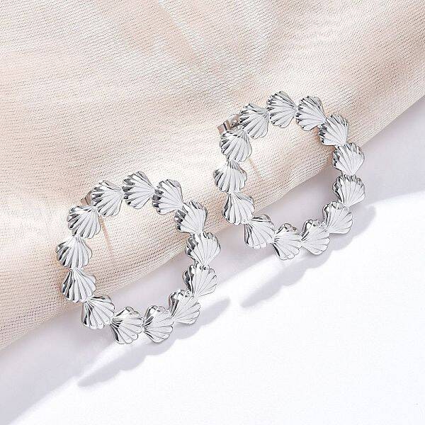 304 Stainless Steel Stud Earrings for Women