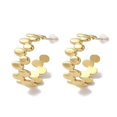 PVD Vacuum Plating 201 Stainless Steel Stud Errings