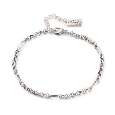 Brass Figaro Chain Bracelets
