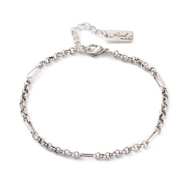 Brass Figaro Chain Bracelets