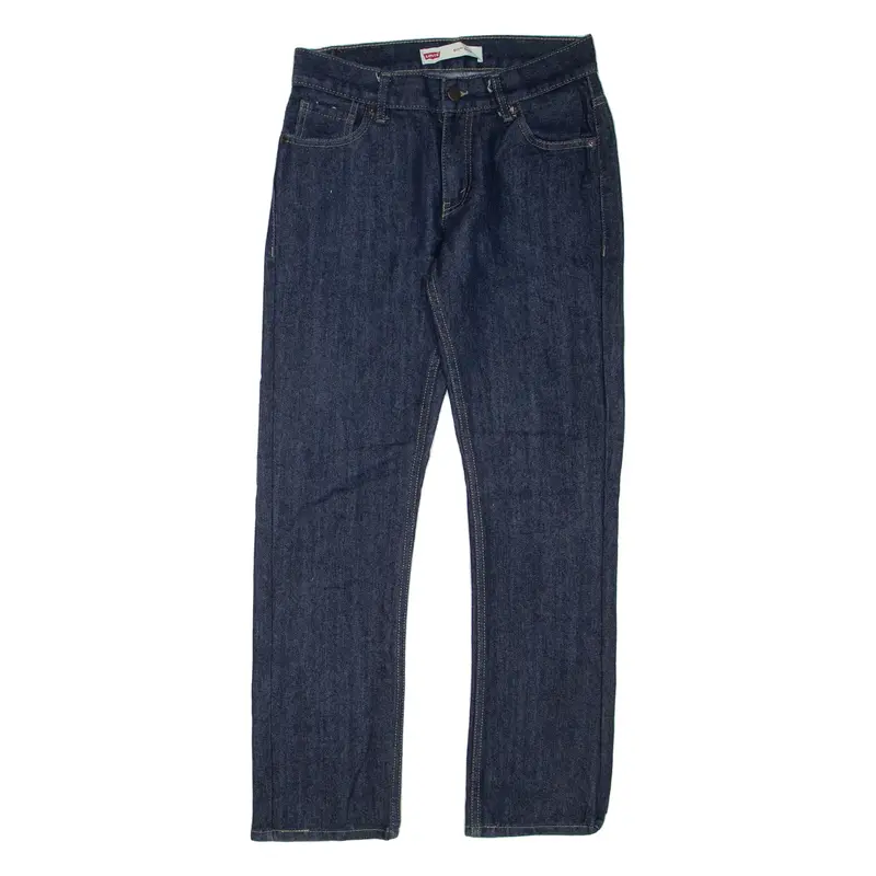 LEVI'S 511 Womens Jeans Blue Slim Straight W28 L28