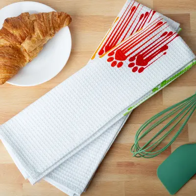 Nature's Charm Kitchen Towel - Set of 2 - Garden of Dragonflies