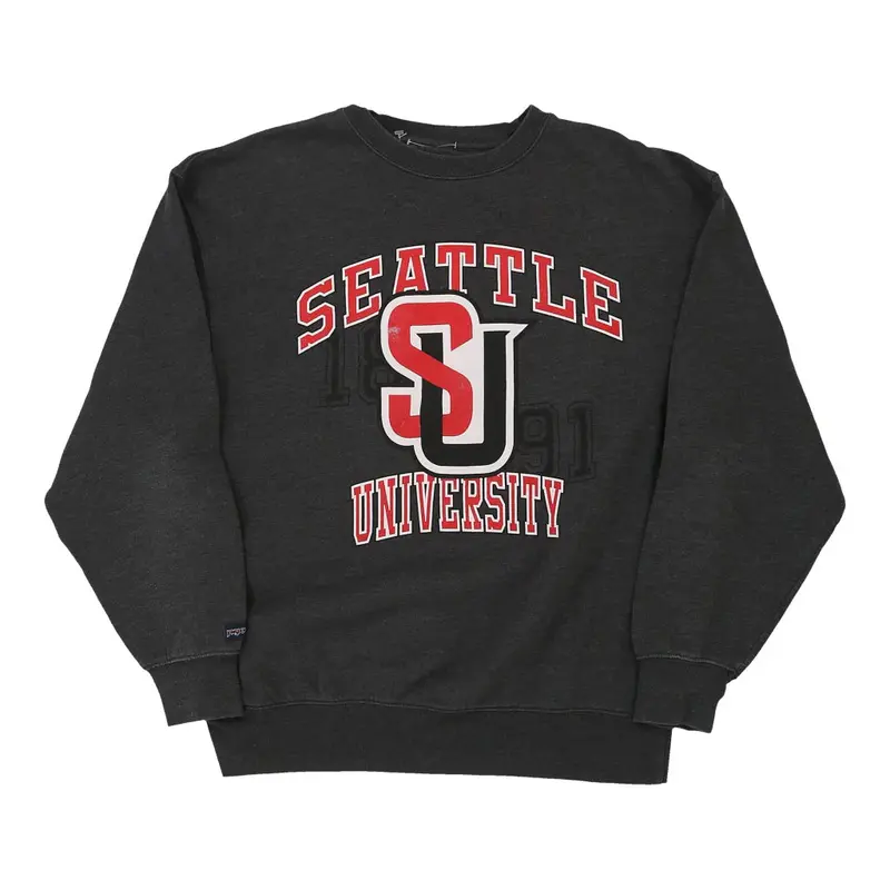 Seattle University Jansport College Sweatshirt - Large Grey Cotton