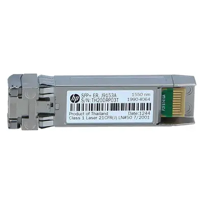 J9153AR HP ProCurve X132 10Gb/s 10GBase-ER Single-Mode Fibre 1550nm 40km Duplex LC Connector SFP+ Transceiver Module