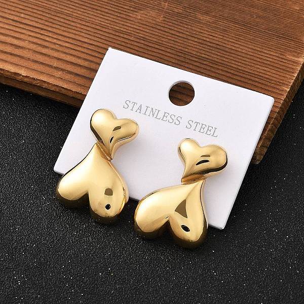 304 Stainless Steel Stud Earrings