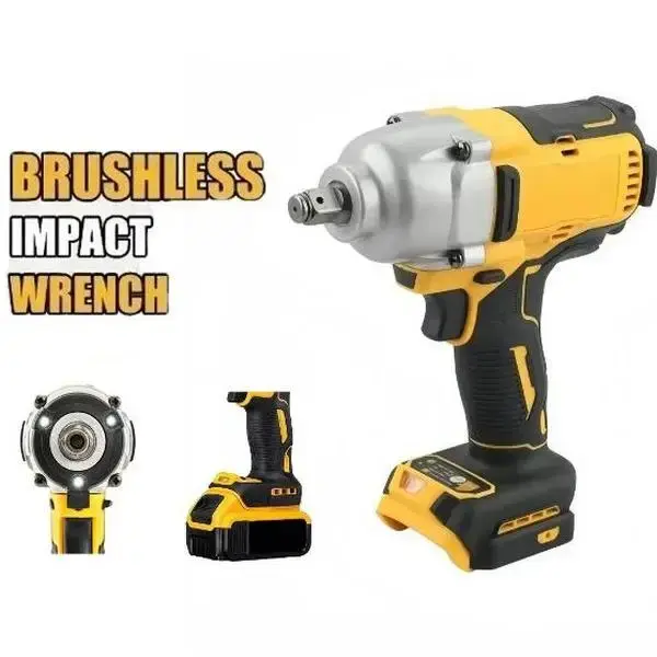 20V 600Nm Brushless Impact Wrench 1/2\